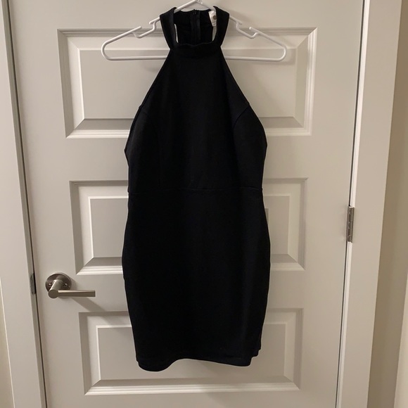 Brand new, little black halter dress - Picture 1 of 5